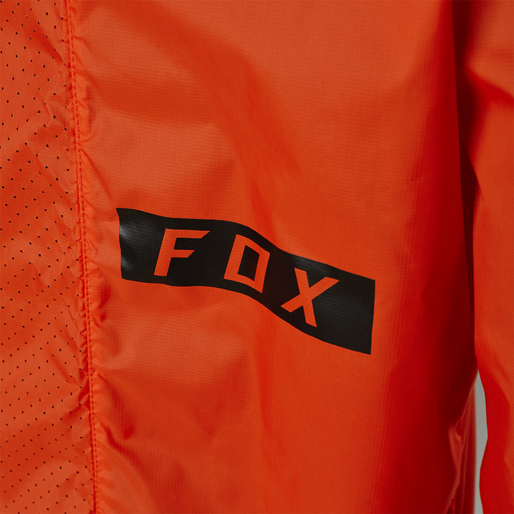 FOX DEFEND WIND JACKET [ORANGE CRUSH] L - Image 4