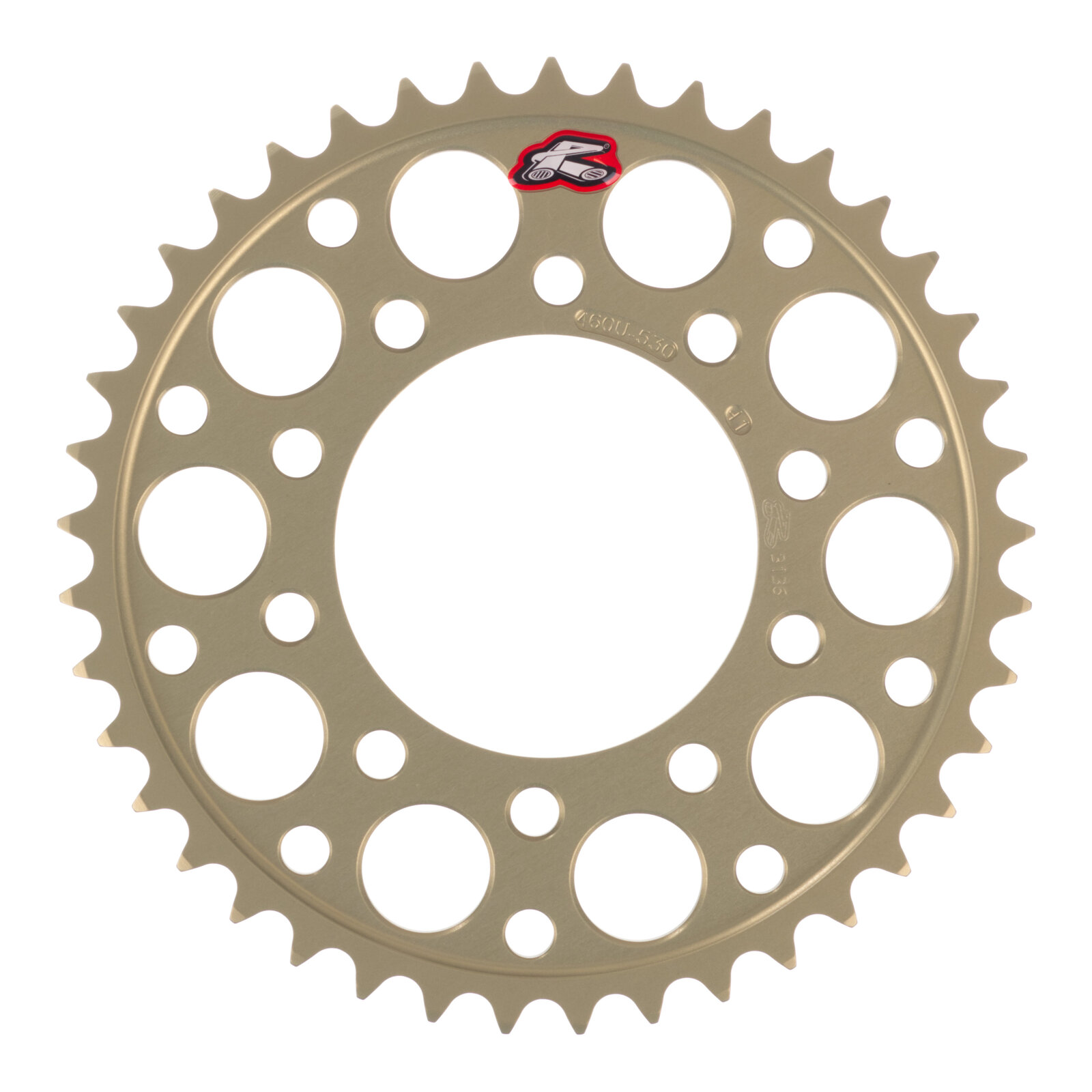 Renthal Sprocket Rear Hard Anodised 41T Grooved - Image 1