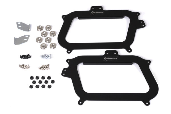 ADAPTOR TO USE SW MOTECH TRAX BOXS ON  GIVI SIDE CARRIERS - Image 1