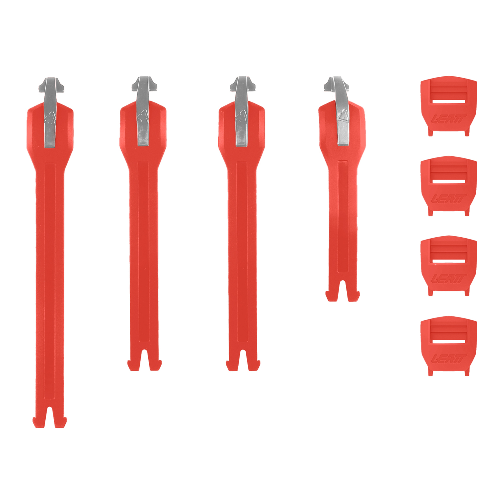 Leatt Strap Kit 6.5 - Red 4-Pcs - Image 1