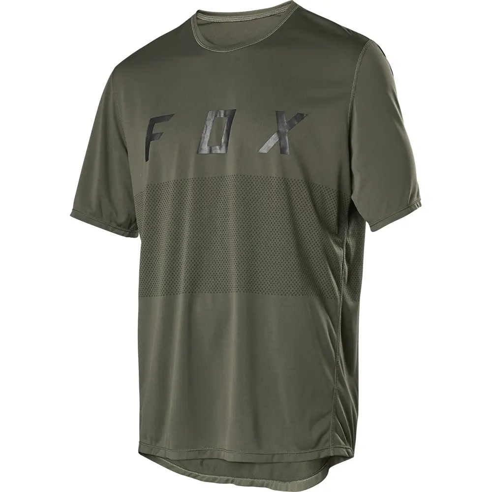Jersey Fox Ranger Short Sleeve Olive Green