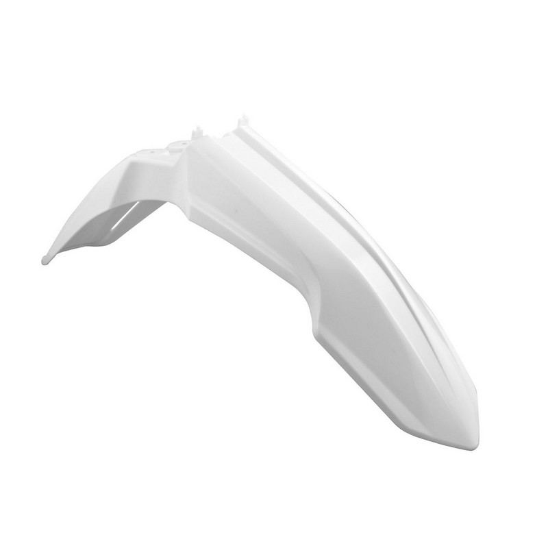 FRONT FENDER RTECH RMZ450 08-17 RMZ250 RMX450  10-19 WHITE - Image 1