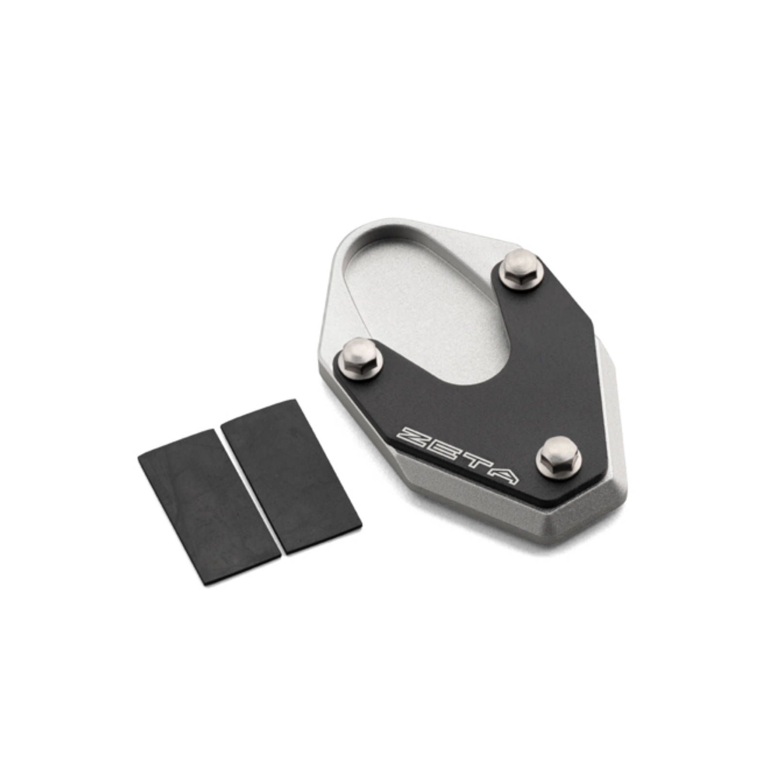 ZETA S.STAND EXTENDER BLK/SLV SUZ V-STROM250 '17-,1000 '14- - Image 1