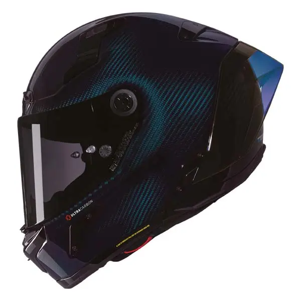HELMET X804RS ULTRA CARBON LIQUIDO BLUE X-SMALL