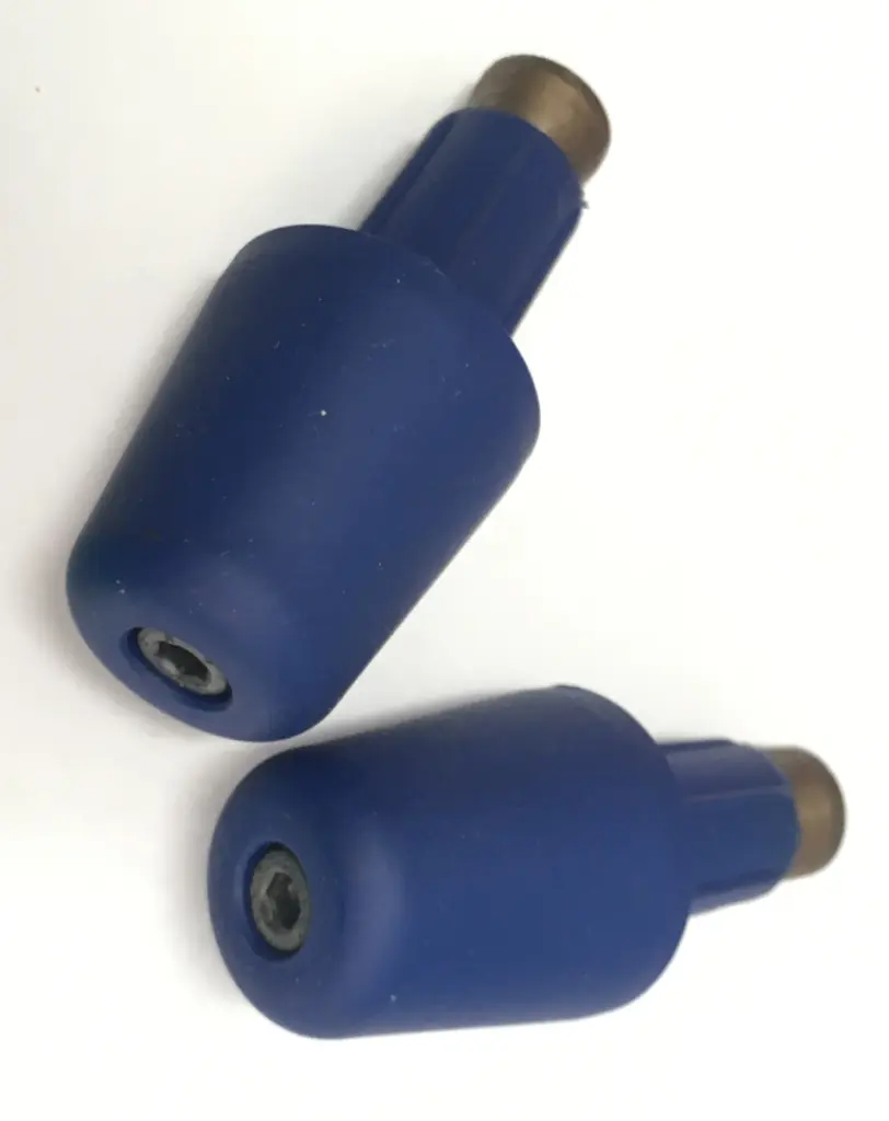BAR END WEIGHT ABS MATT BLUE DIAM. 17.5 NLA