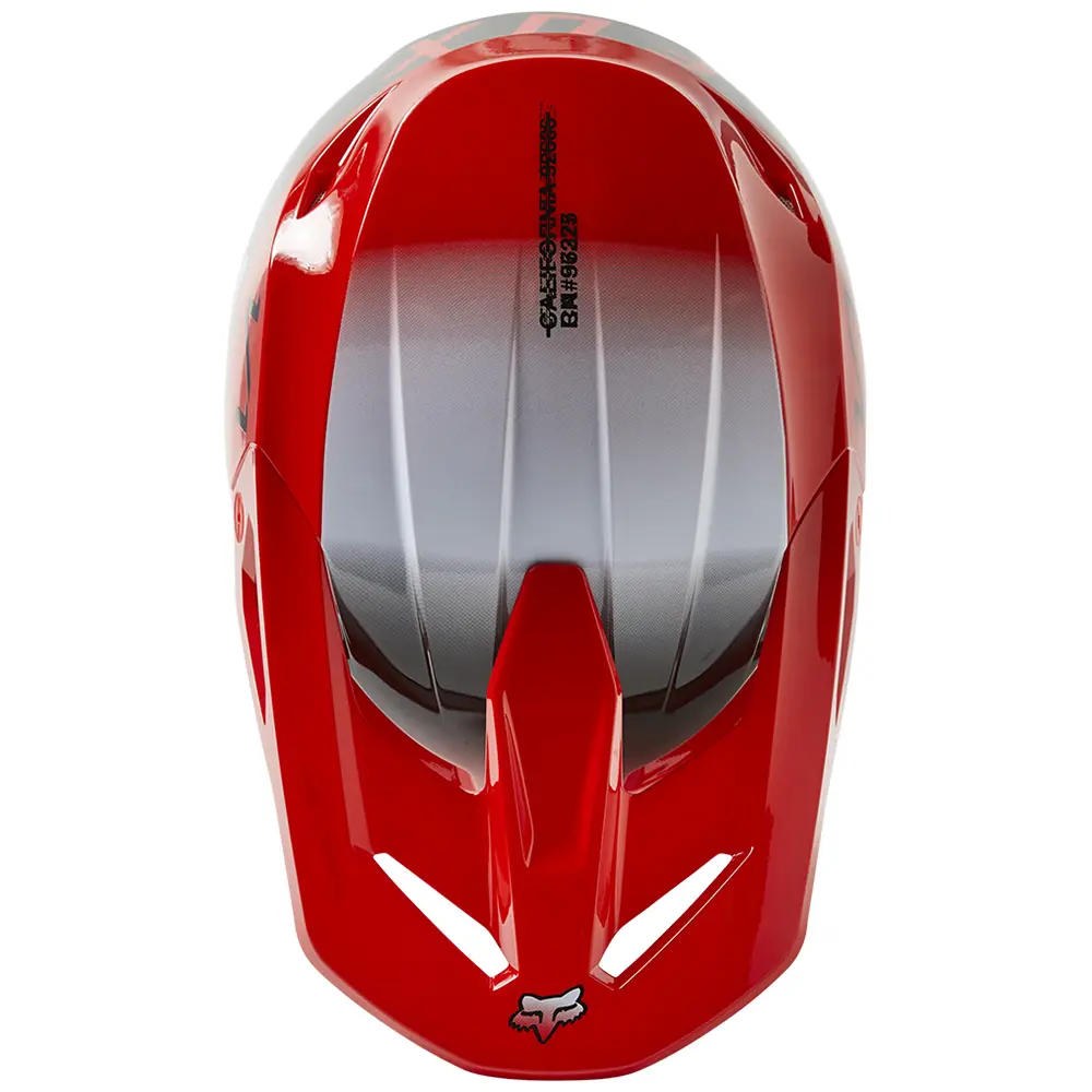 Fox TOXSYK MIPS ECE Motocross Helmet Youth Flo Red