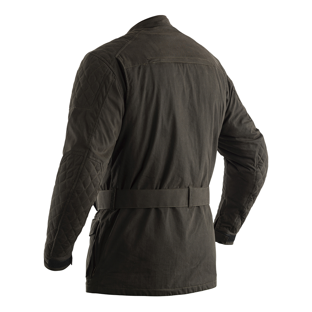RST CLASSIC IOM TT WAX 3/4 III TEXTILE JACKET [GREEN] 44 L - Image 1