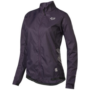 WOMENS DEFEND WIND JACKET [DARK PURPLE] XL - Image 1