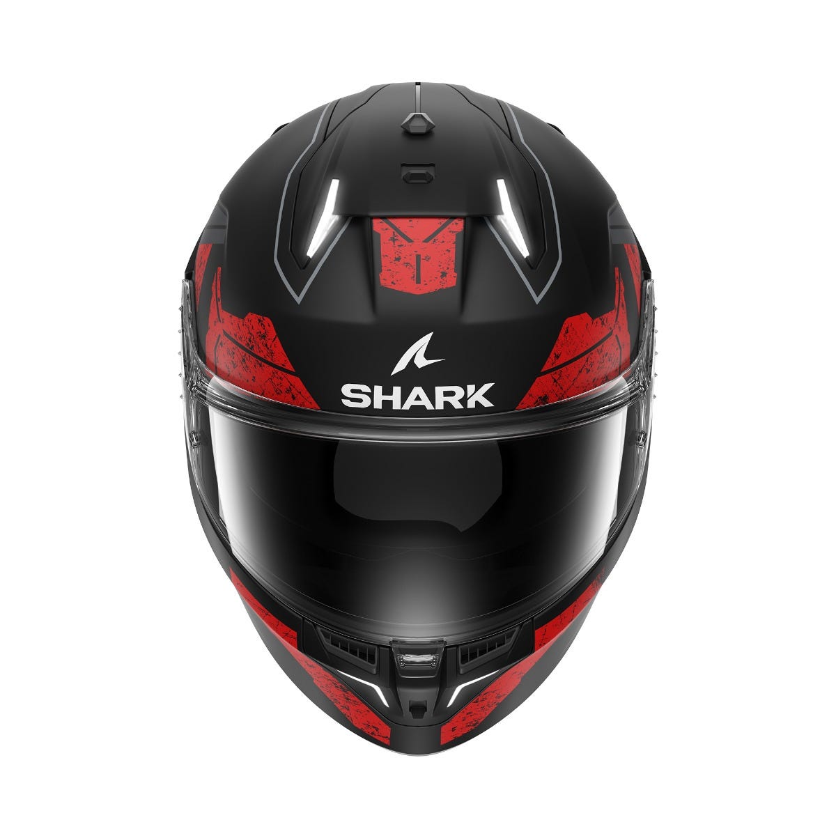 Shark SKWAL i3 RHAD Road Helmet Matte Black/ Charcoal/ Red - Image 2