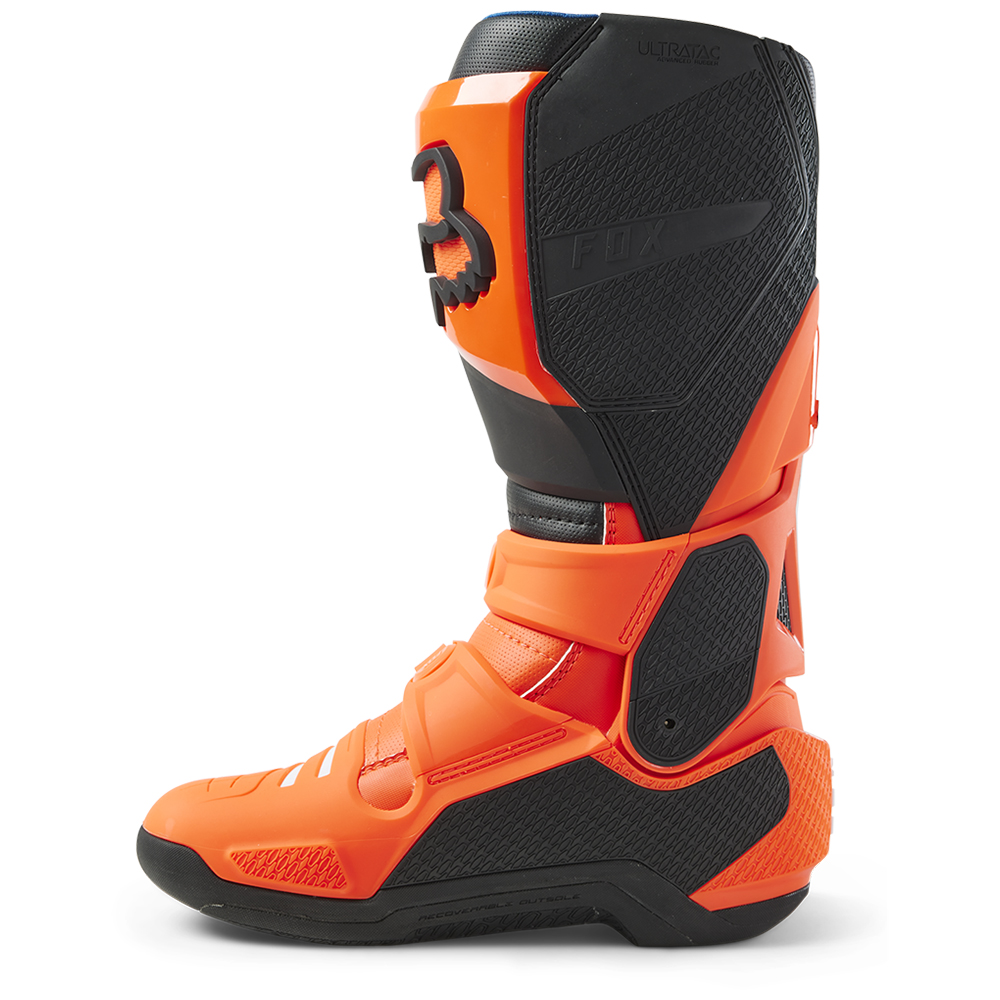 Fox Instinct Motocross Boots Flo Orange - Image 4