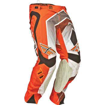 Motocross Pants Fly 2014 Youth Evolution "Vertigo" Orange/Grey/Black - Image 1