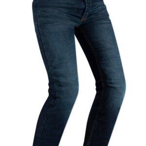CAFE RACER JEANS WITH BELT MID BLUE 34 - Image 4