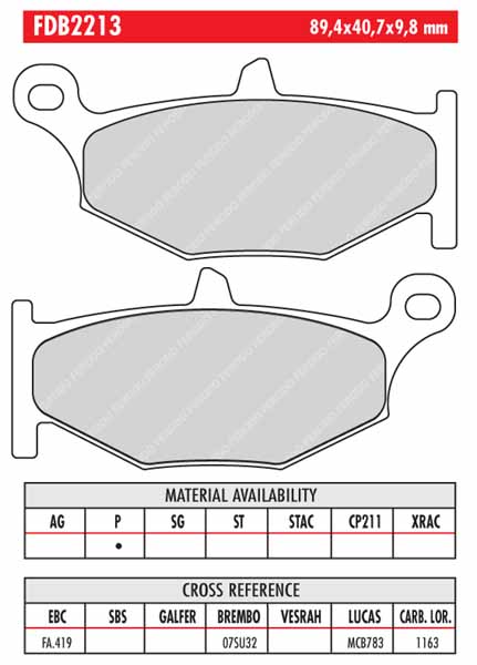 FERODO BRAKE BPADS - Image 129