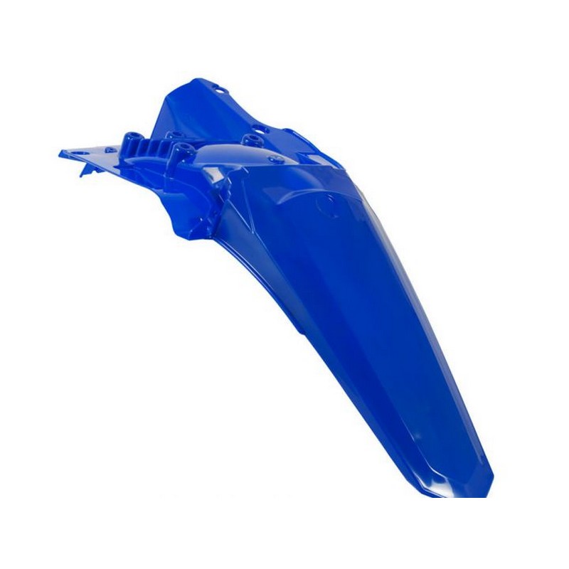 REAR FENDER RTECH WITHOUT TAILLIGHT YAMAHA WR250F YZ250FX 15-19 WR450F 16-18 YZ450FX 16-18  BLUE - Image 1