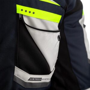Jacket RST Maverick Textile Blue/Yellow - Image 5