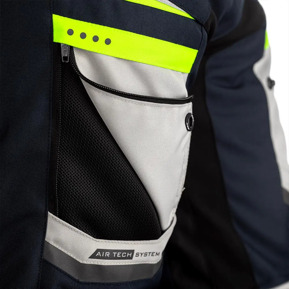 Jacket RST Maverick Textile Blue/Yellow