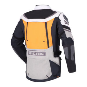 Richa Infinity 2 Adventure Jacket - Black / Orange (XL)) - Image 2