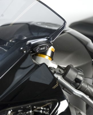 Mirror Blanking Plates R & G Racing Yamaha YZF-R6 - Image 1