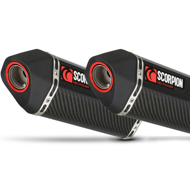 Yamaha YZF 1000 R1 09-14 Serket Slip-on Pair Carbon - Image 1