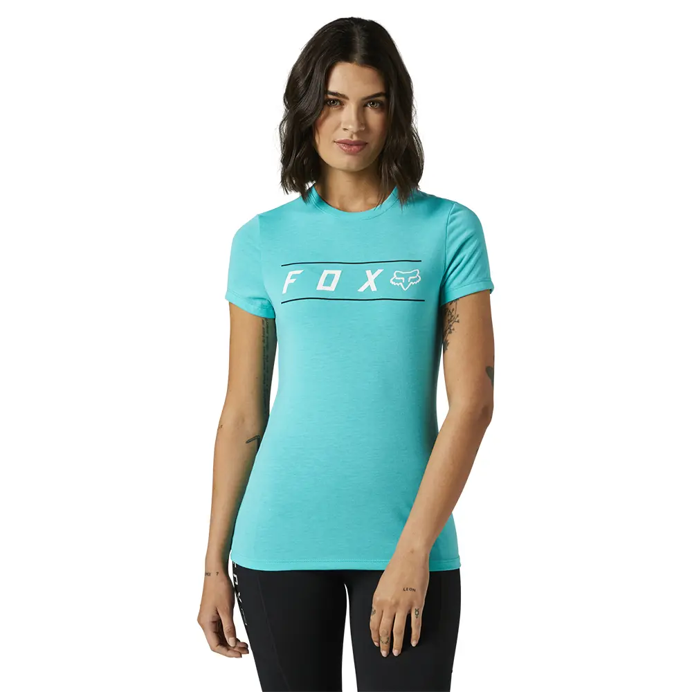 Fox Pinnacle Tech Ladies Tee Teal