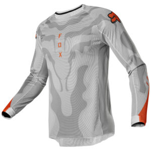 Fox Airline EXO Motocross Jersey Grey/Orange - Image 2