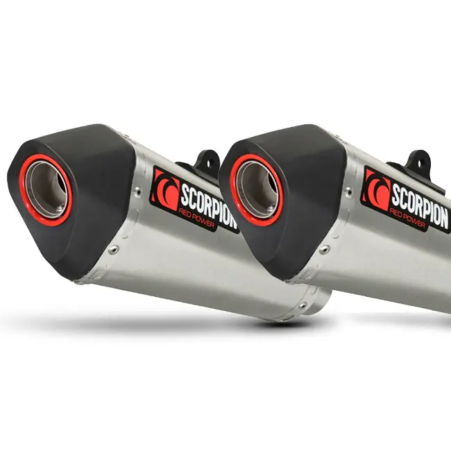 Kawasaki Z1000 10-13 Serket Taper Slip-on Pair S/S