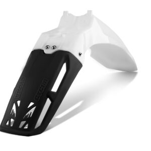 CYCRALITE FRONT FENDER: WHT 10-17 RMZ-250,2008-17 RMZ-450 - Image 2