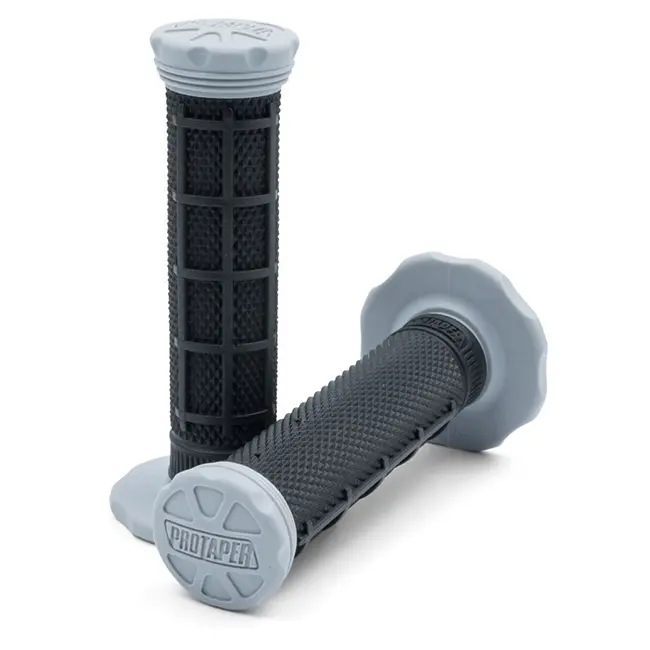 Protaper MX Micro Grips 1/3 Waffle Black Grey []
