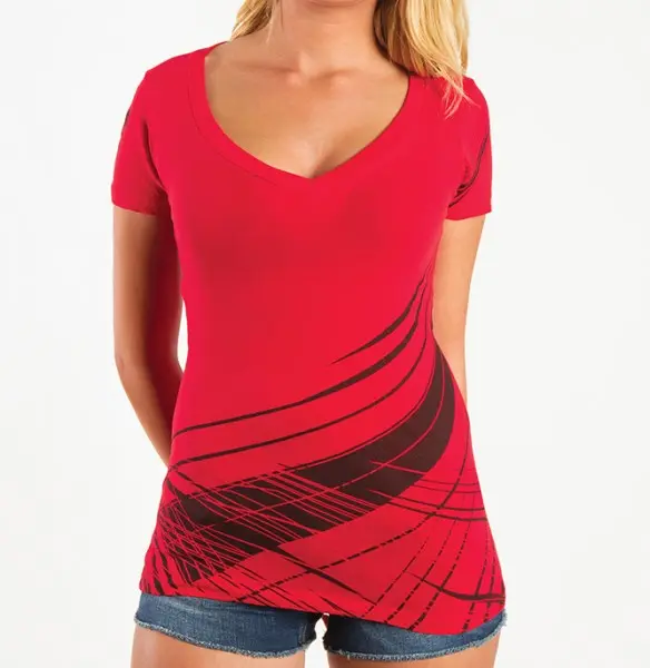 Tee Thor 2014 Ladies Whirl Red