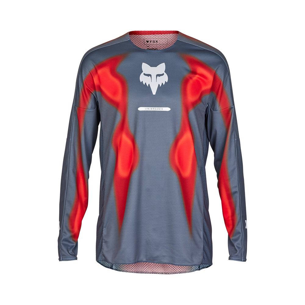Fox 360 Volatile Motocross Jersey Grey/Red - Image 1