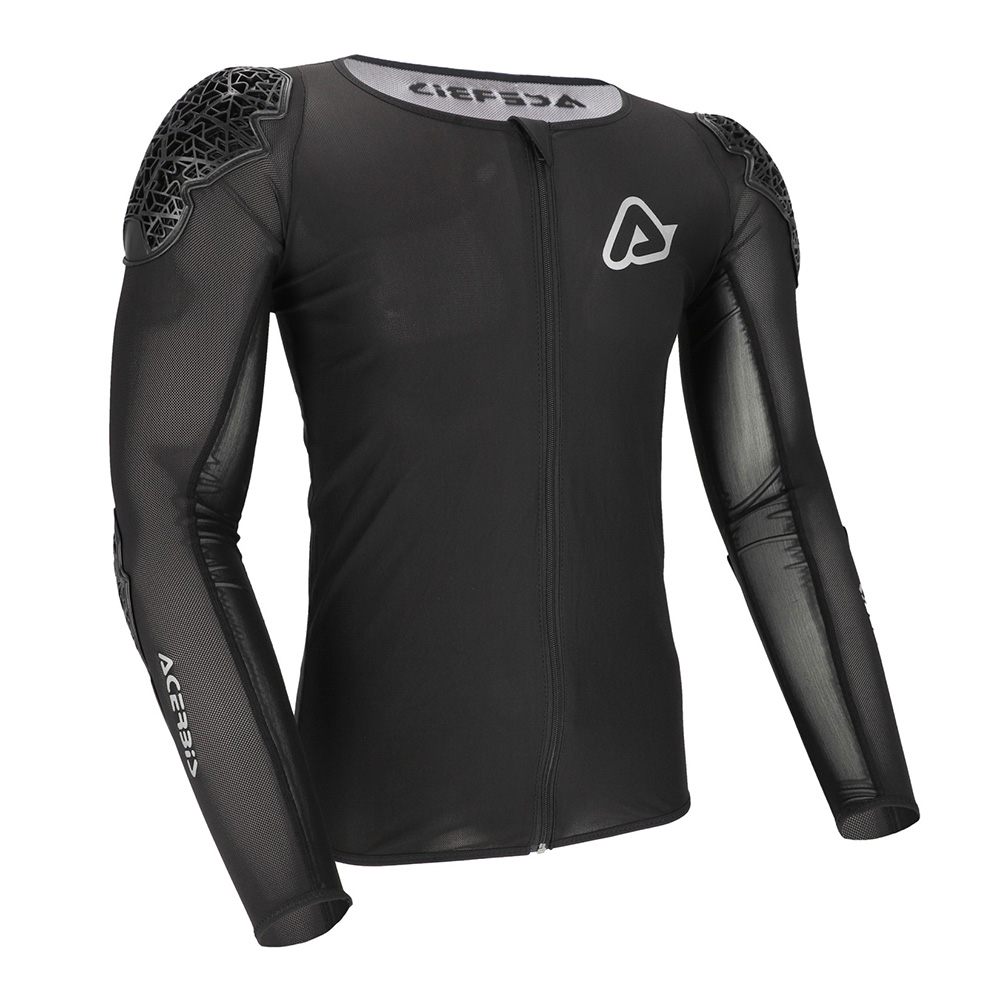 L/XL P035 Protector Jacket Black Acerbis - Image 1