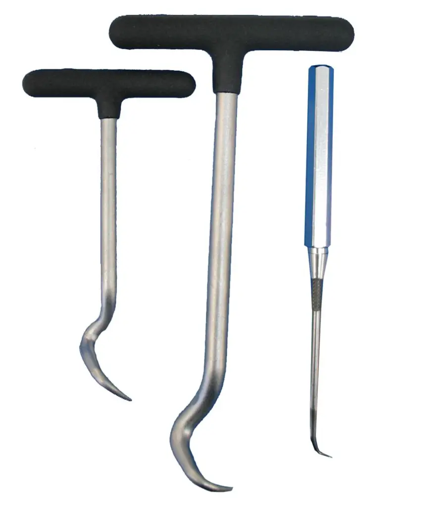 SET OF 3 H.D. REMOVER TOOLS FOR SEALS. O-RINGS. HOSES
