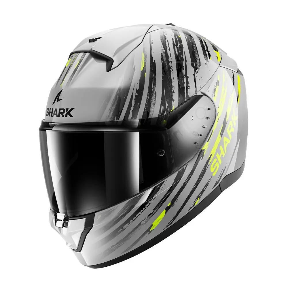 Shark Ridill 2 Road Helmet Silver/ Anthracite/ Yellow