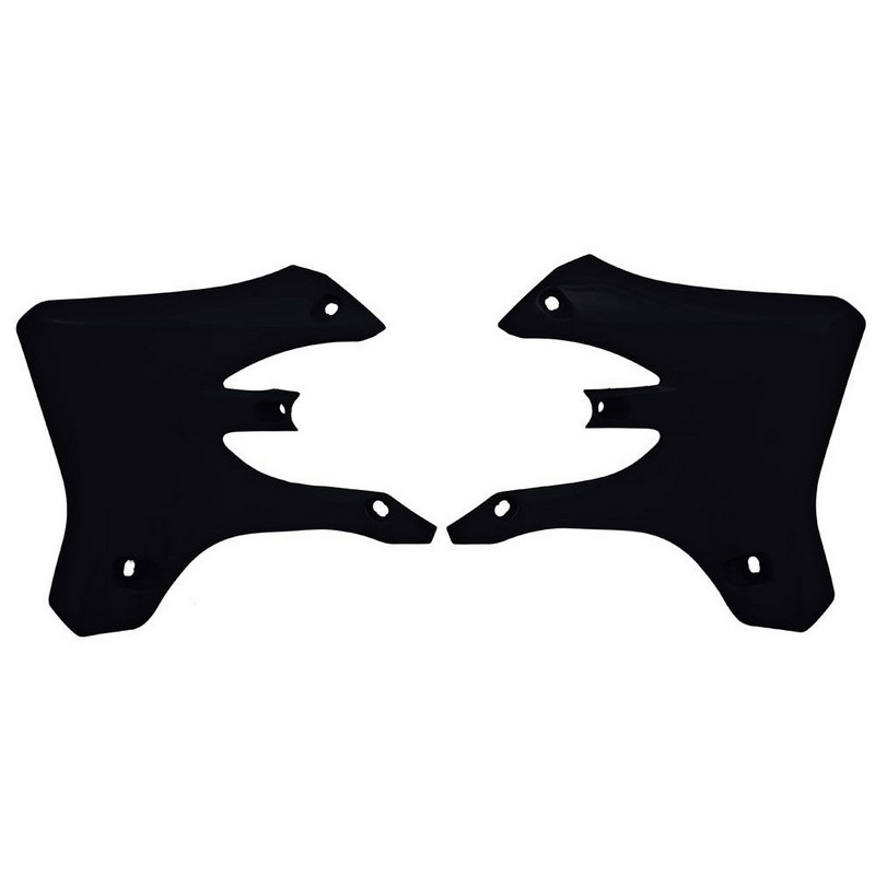 RADIATOR SHROUDS RTECH YZ250F YZ450F 03-05 WR250F WR450F 05-06 BLACK - Image 1