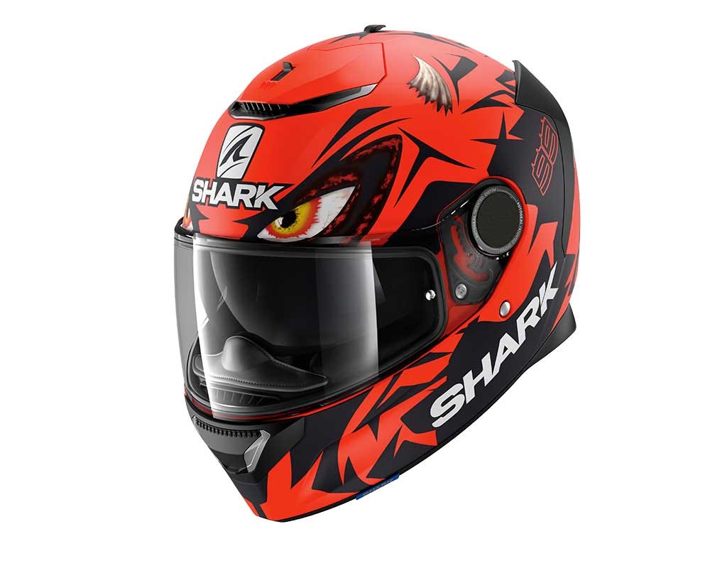 Shark Spartan Lorenzo GP Road Helmet Red/Black/Red - Image 1