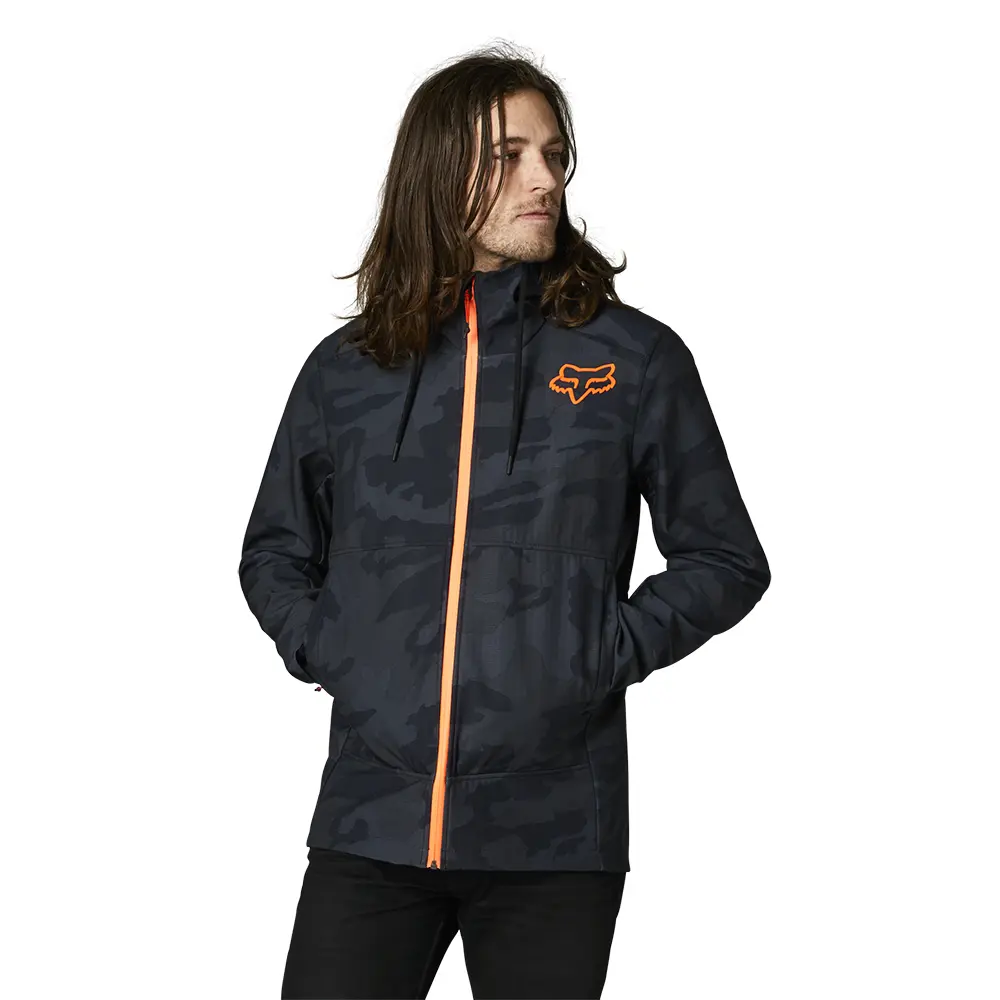 Fox Pit Jacket Black Camo