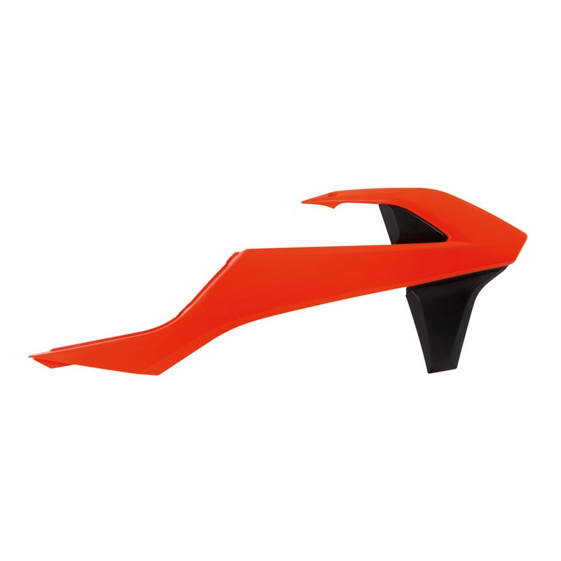 RADIATOR SHROUDS KTM BI COLOUR ORANGE BLACK - Image 1