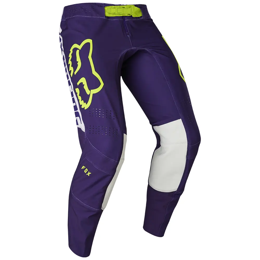 Motocross Pants Fox Flexair Honr Purple/Yellow