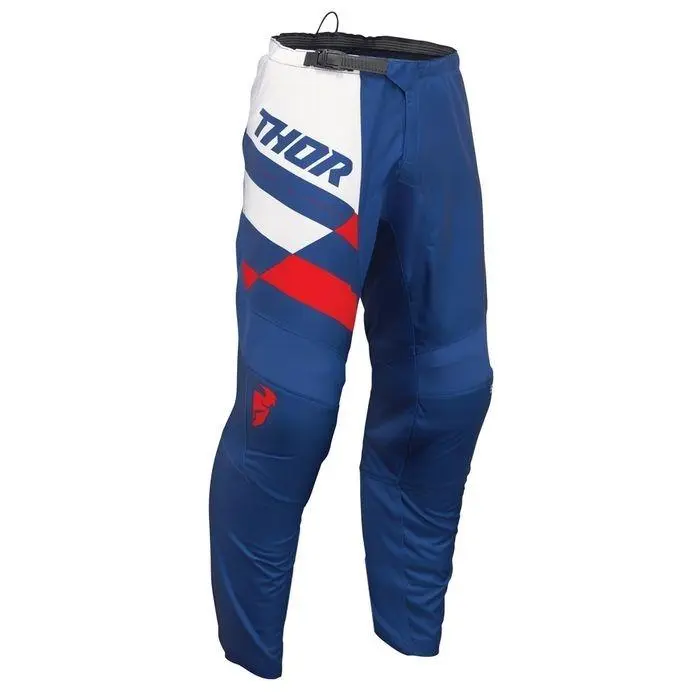 Thor Sector Checker Motocross Pants Youth Navy/Red