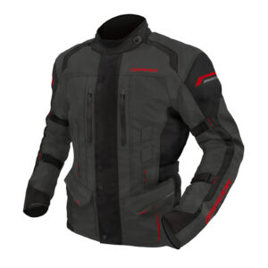 Dririder Compass 4 Road Jacket - Grey / Red - Image 1