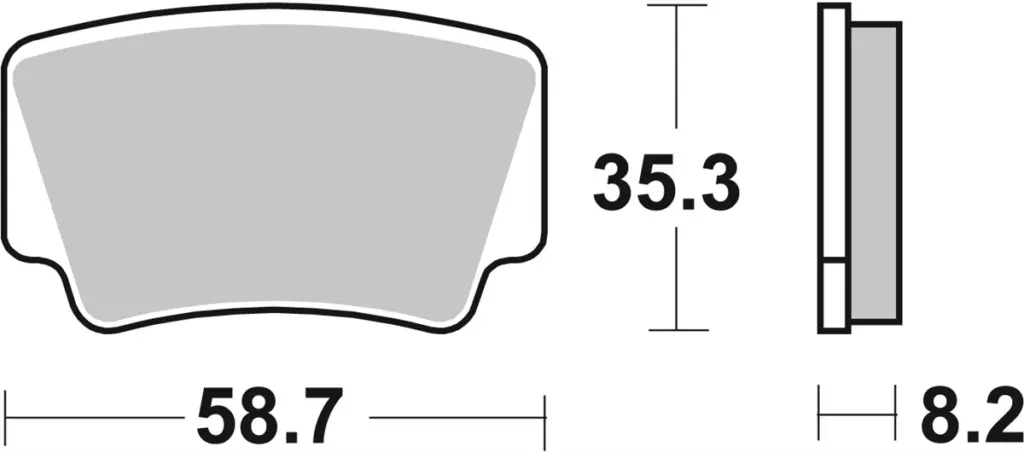 SBS 867RSI Front/Rear Brake Pads