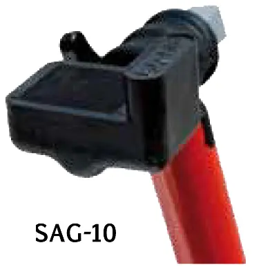FRONT ADJUSTABLE STAND BLUE WITH SAC10 UNDERFORK ADAPTORS