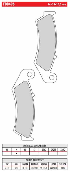 FERODO BRAKE BPADS - Image 44