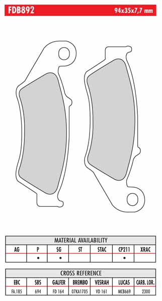 FERODO BRAKE BPADS - Image 72