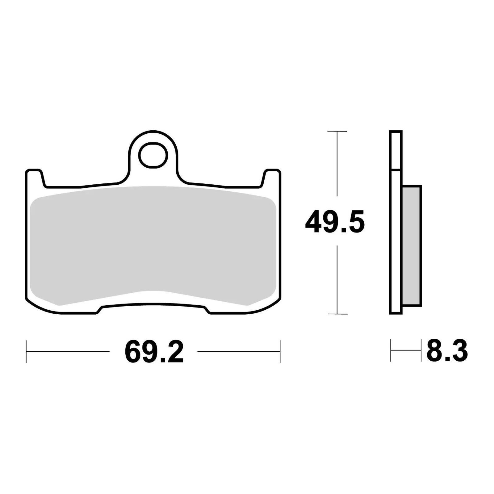 Brembo Brake Pad - Sintered Xtra - Image 2