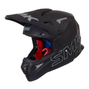 SMK Allterra Motocross Helmet Matte Black - Image 1