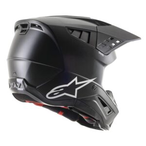 Alpinestars S-M5 Solid Motocross Helmet Matte Black - Image 2