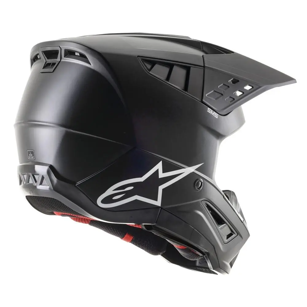 Alpinestars S-M5 Solid Motocross Helmet Matte Black