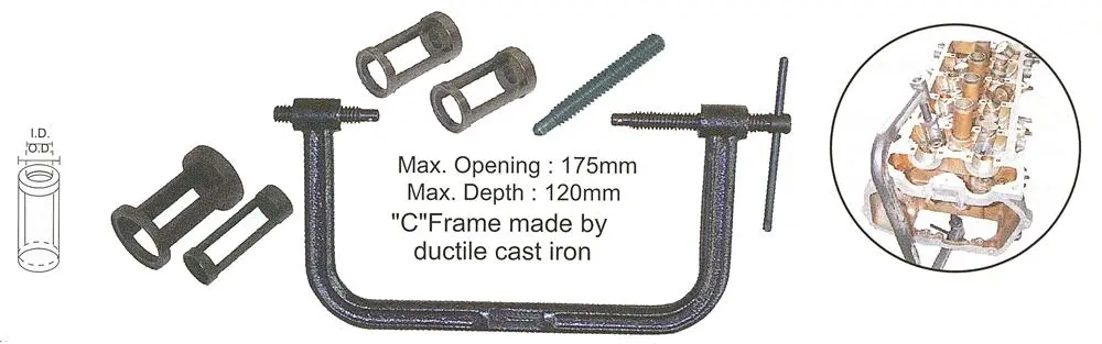 VALVE SPRING COMPRESSOR SET HEAVY DUTY