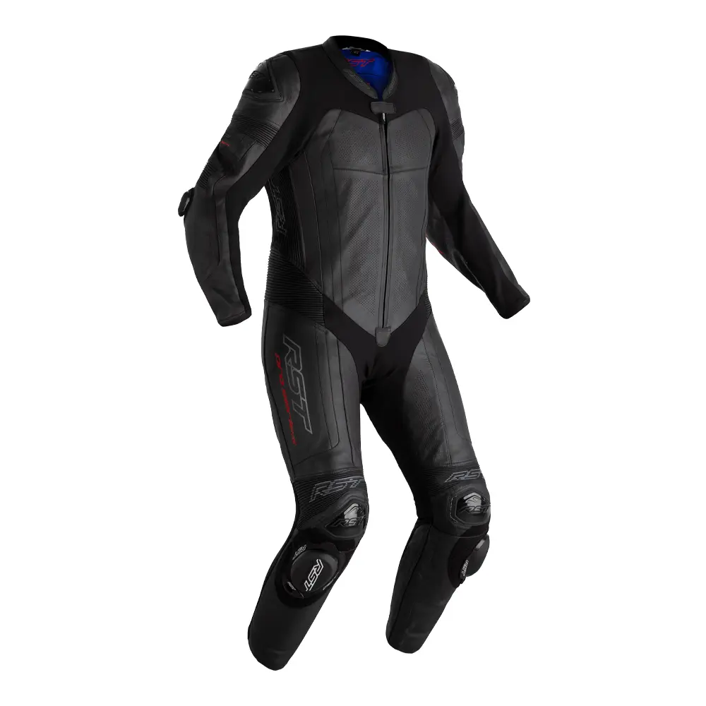 RST Pro Series Airbag CE 1-Pc Leather Suit Black